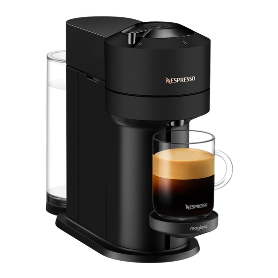 Nespresso VERTUO Manual Del Usuario