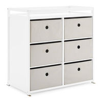 Delta Children Hayes Fabric Bin Changer Instrucciones De Montaje