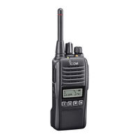 Icom IC-F29SDR dPMR446 Manual Básico