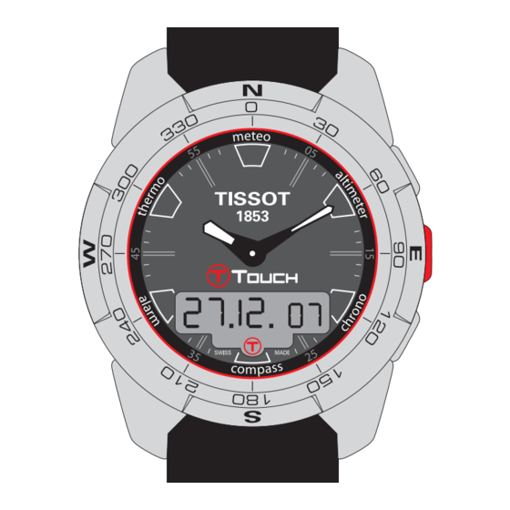 Tissot T-TOUCH II Manuales