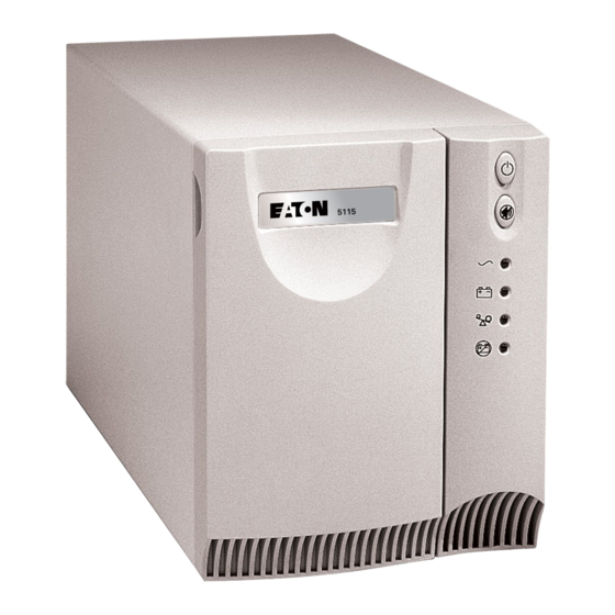 Eaton 5115 500 VA Manuales