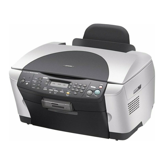 Epson STYLUS PHOTO RX500 Manual Del Usuario