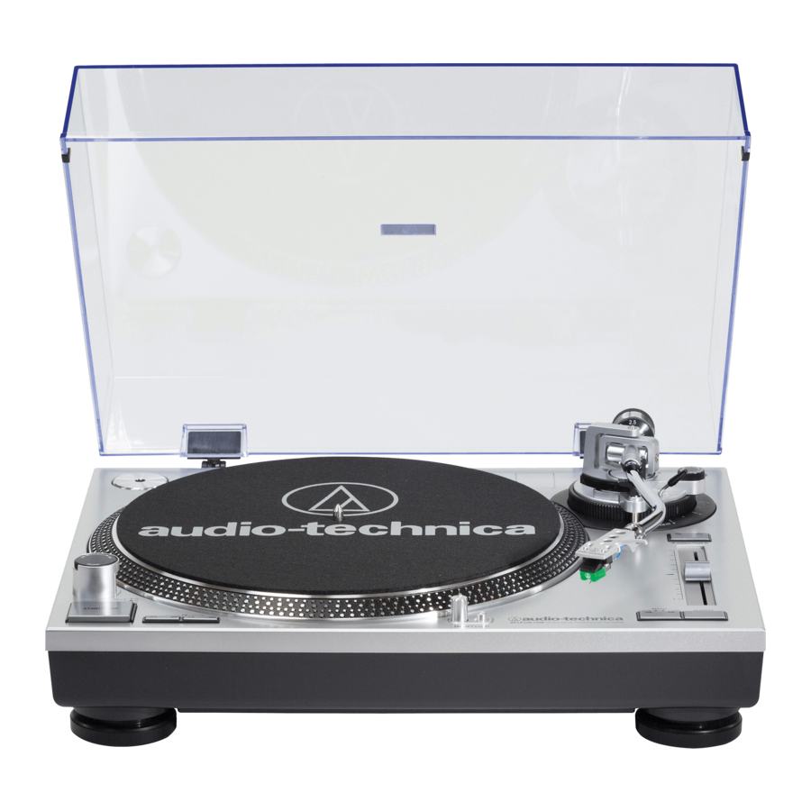 Audio-Technica AT-LP120-USB Instalación Y Funcionamiento