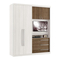 Muebles de Interior THB Roupeiro Brilliance 4 Portas Instrucciones De Montaje