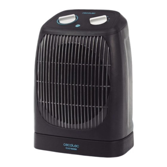 cecotec READYWARM 9550 ROTATE FORCE Manual De Instrucciones