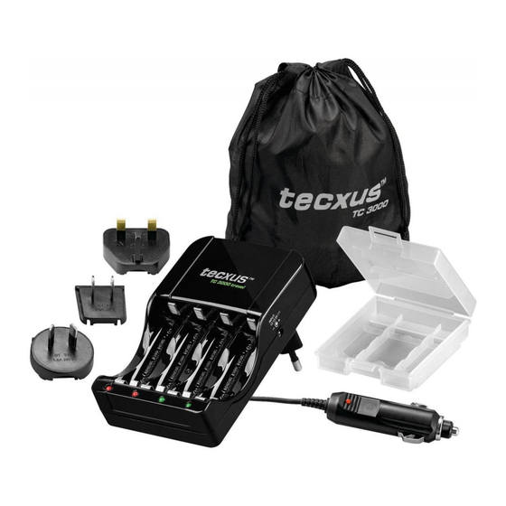 tecxus TC 3000 travel Manual De Instrucciones