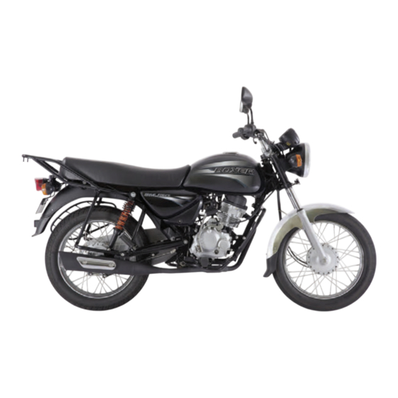 Bajaj BOXER BM15 Manual De Usuario