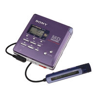 Sony MZ-R55 Manual De Instrucciones