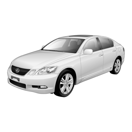 Lexus GS 450h 2007 Guia De Respuesta Ante Emergencias