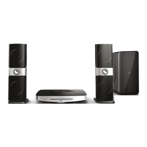 Philips Fidelio HTB9225D Guia De Inicio Rapido