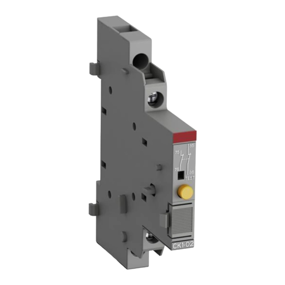 ABB CK1 Instrucciones De Montaje
