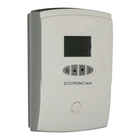 Ferroli ECOTRONIC tech Instrucciones De Uso E Instalación