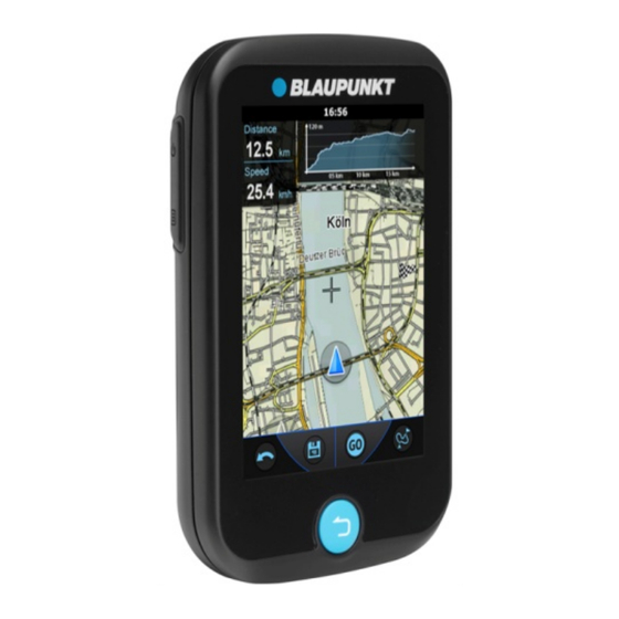 Blaupunkt BikePilot Manual De Inicio Rápido