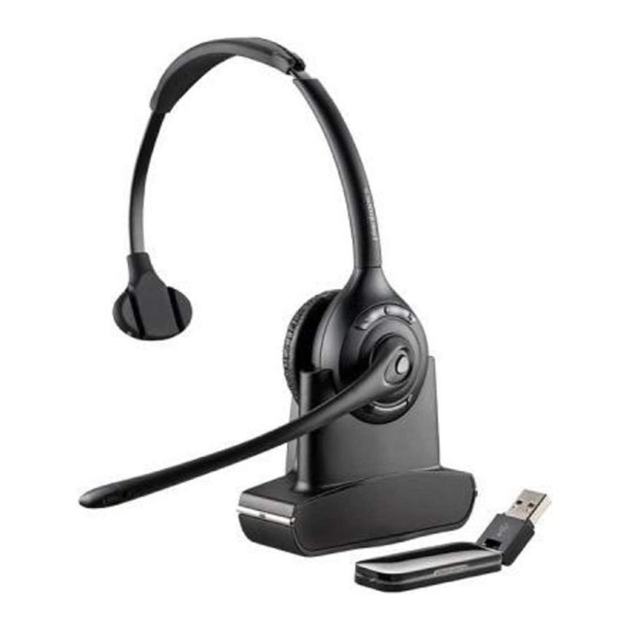 Plantronics Savi 410 Guia De Inicio Rapido