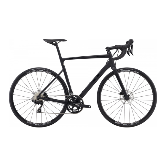 Cannondale CAAD13 Suplemento Del Manual Del Usuario