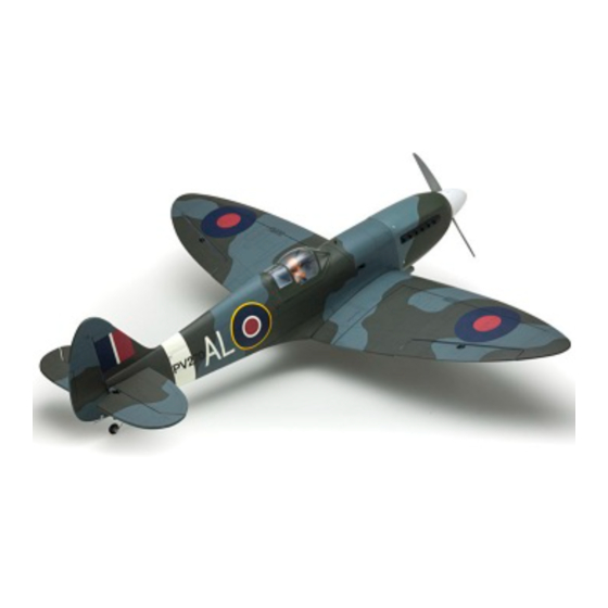 Kyosho Minium Warbird Spitfire MK.I Manual De Instrucciones