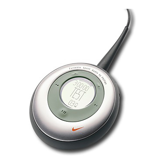 Philips NIKE psa[128max Manual Del Producto