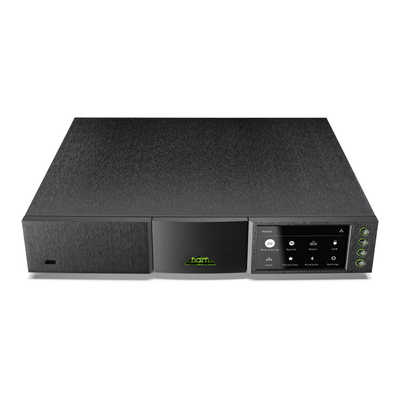 Naim Audio ND 555 Manuales