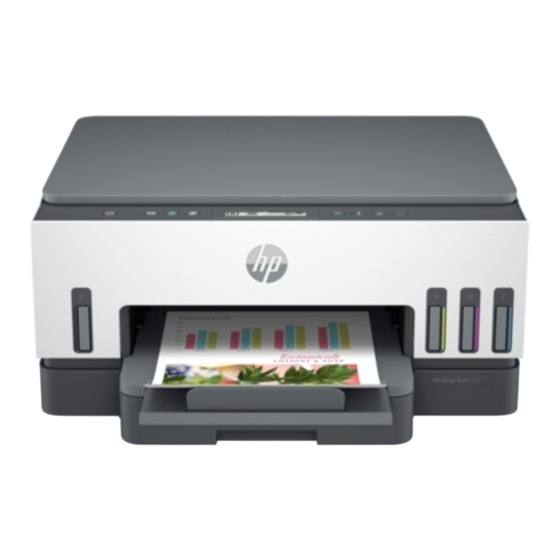 HP Smart Tank 7000 Serie Manual Del Usuario