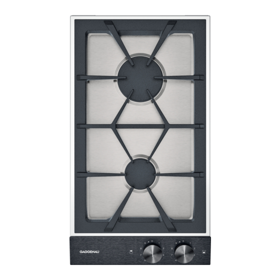 Gaggenau VG 232 220 CA Manual De Instrucciones