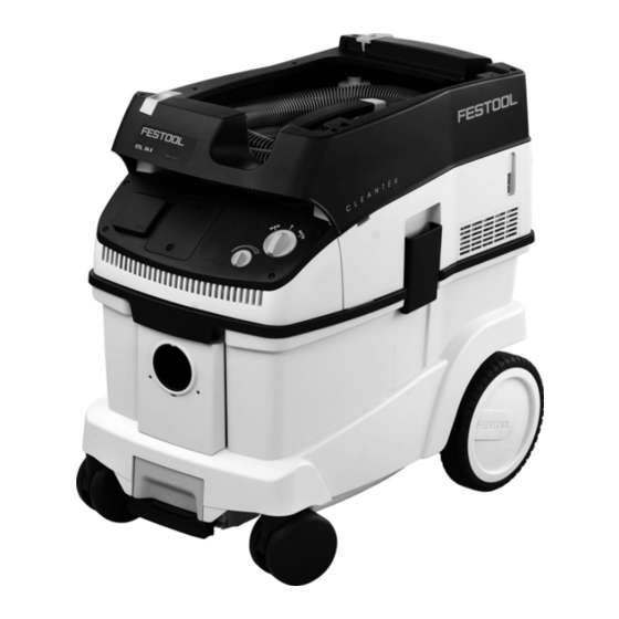 Festool CT 36 E AC Manual De Instrucciones