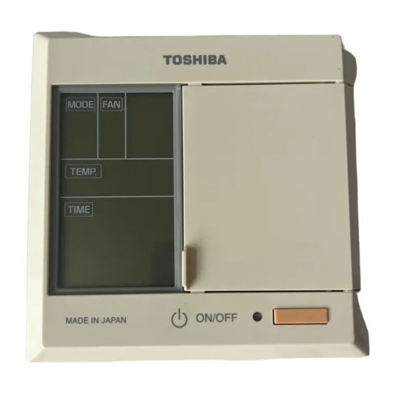 Toshiba RBC-SRC-PE Manuales