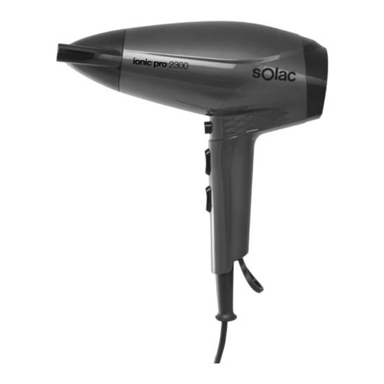 SOLAC SH7088 Instrucciones De Uso