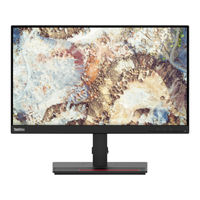 Lenovo ThinkVision T22i-20 61FE Guia Del Usuario