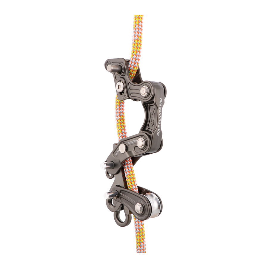 Notch ROPE RUNNER PRO Manual Del Usuario