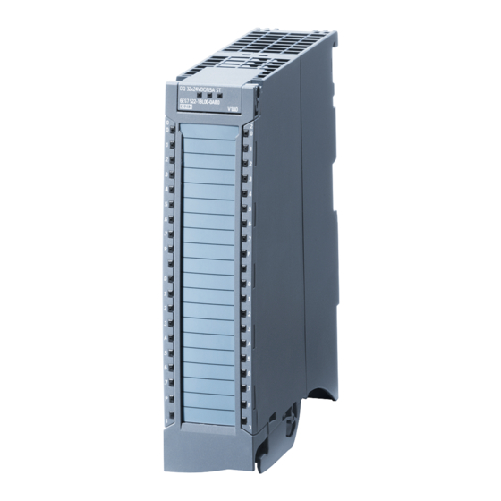 Siemens DQ 8x230VAC/5A ST Manual De Producto