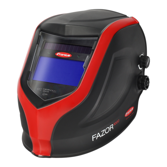 Fronius Fazor 1000 Guia De Inicio Rapido