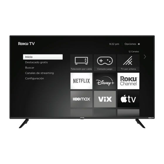 ATVIO HOME Roku TV ARK5017ILED Guia De Inicio Rapido