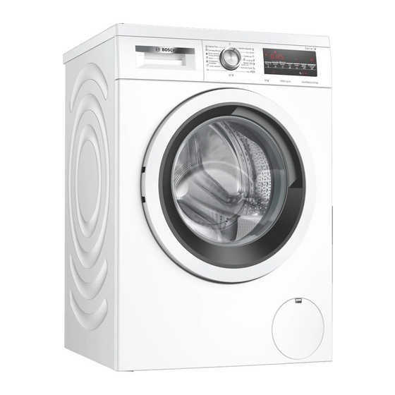Bosch WUU24T61ES Manual De Usuario E Instrucciones De Montaje