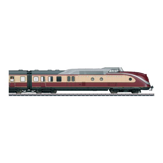 marklin VT 11.5 Helvetia Serie Manual De Instrucciones