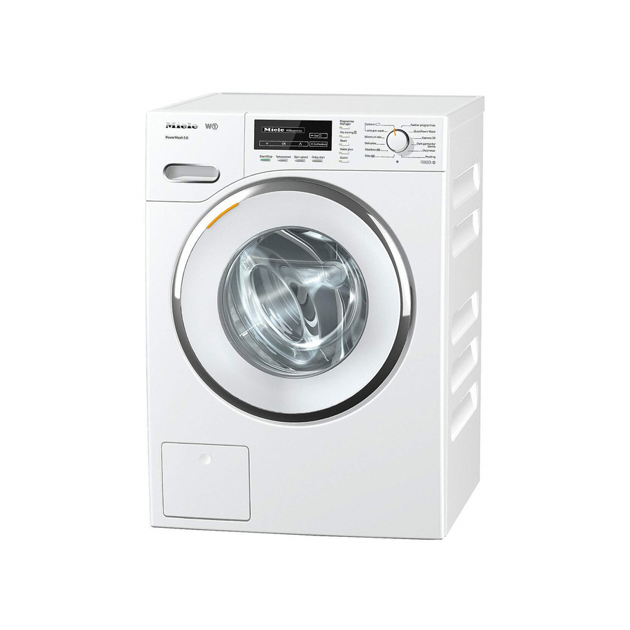 Miele WTS 430 Manuales