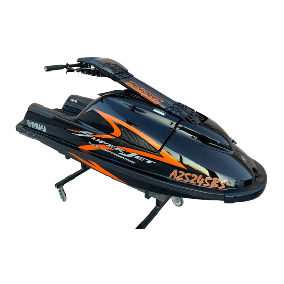 Yamaha WaveRunner SuperJet 2012 Manuales