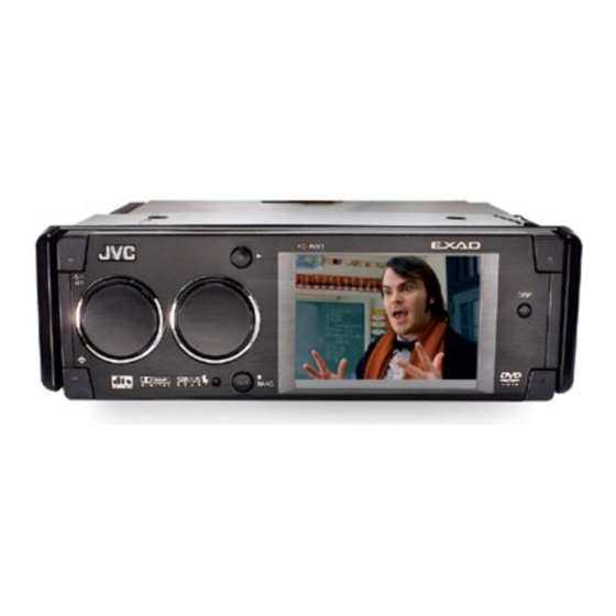 JVC KD-AVX1 Manual De Instrucciones