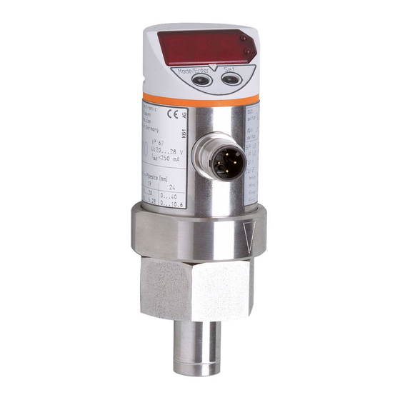 IFM Electronic efector300 SA3010 Instrucciones Operativas