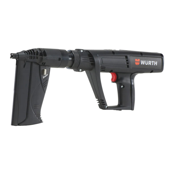 Würth BST MA-75 Traducción Del Manual De Instrucciones De Servicio Original
