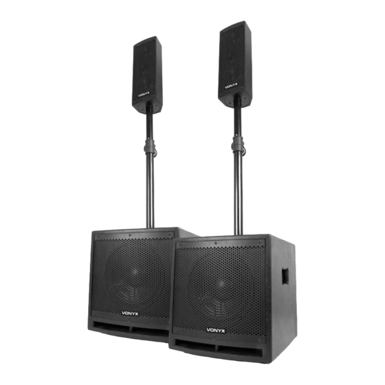 Vonyx VX1000BT Manual De Instrucciones