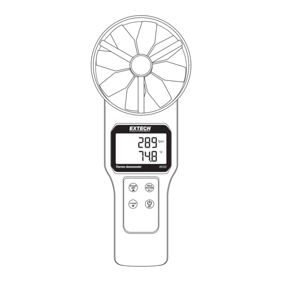 Extech Instruments AN300 Manual De Usuario