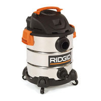 RIDGID WD10500 Manual Del Proprietário