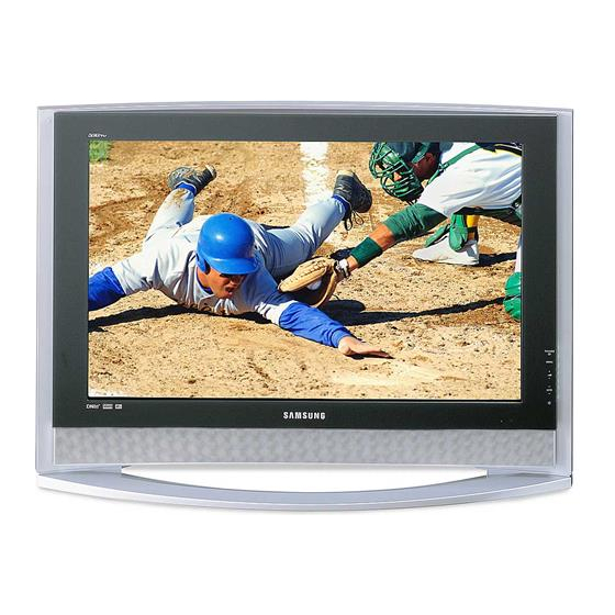 Samsung LT-P326W Manual De Instrucciones