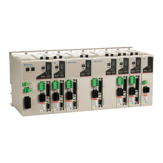 Rockwell Automation Allen-Bradley Kinetix 2000 Instrucciones De Instalación