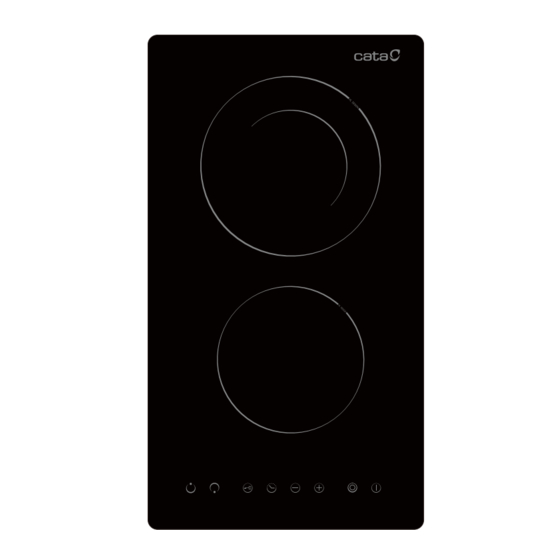 Cata T 3102 BK Instrucciones Para La Instalación, El Uso, El Mantenimiento