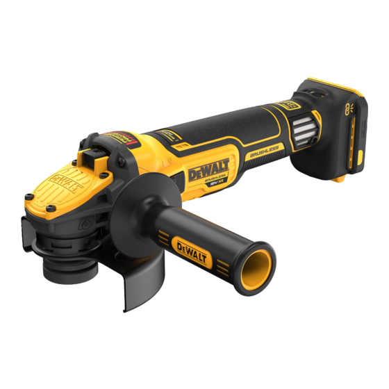 DeWalt DCG409 Manuales