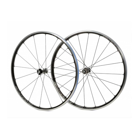 Shimano DURA-ACE WH-R9100-C24-CL Manual Del Distribuidor