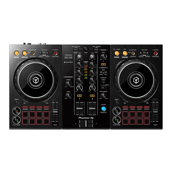 PIONEER DJ DDJ-400 Manual De Instrucciones