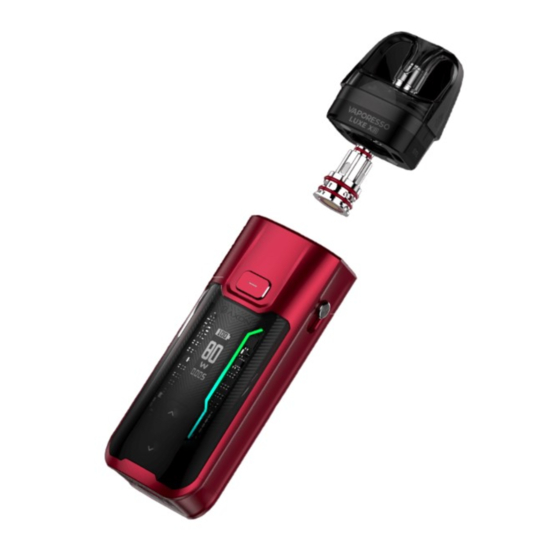Vaporesso LUXE XR MAX Manual Del Usuario