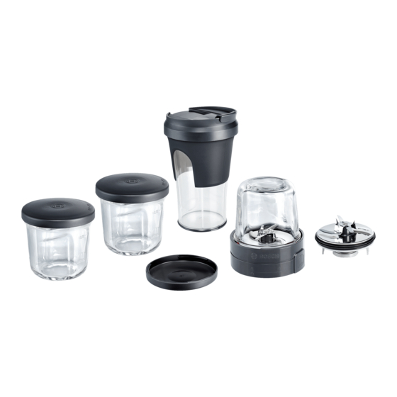 Bosch MUZ45XTM1 Instrucciones De Uso